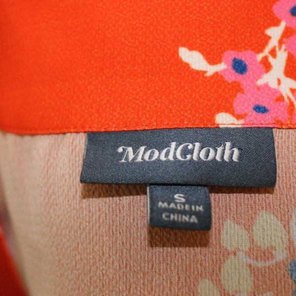 ModCloth red blouse, small - Picture 4 of 4